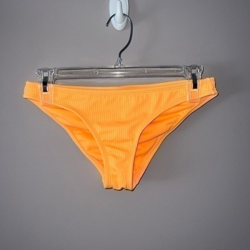 Highlighter orange swimsuit bottom size small xhilaration